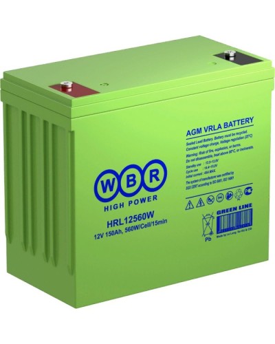WBR HRL12560W. Аккумулятор герметичный свинцово-кислотный. WBR в Реутове