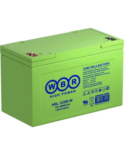 WBR HRL12390W. Аккумулятор герметичный свинцово-кислотный. WBR в Реутове