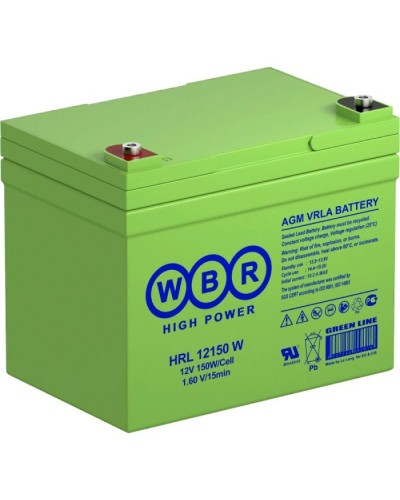 WBR HRL12150W. Аккумулятор герметичный свинцово-кислотный. WBR в Реутове