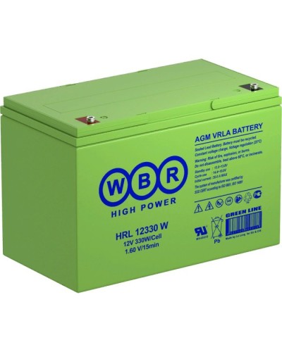 WBR HRL12330W. Аккумулятор герметичный свинцово-кислотный. WBR в Реутове