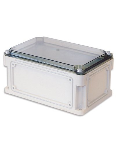Корпус RAM box 300х150х160, высота крышки 35 мм, IP67 (531311). Корпус с фланцами и прозрачной крышкой, без монтажной платы. ДКС в Реутове