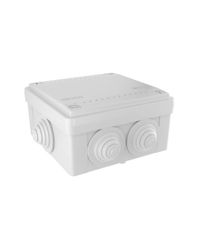 Коробка ответвительная с кабельными вводами IP55, 100х100х50 (53801). Коробка ответвительная. ДКС в Реутове