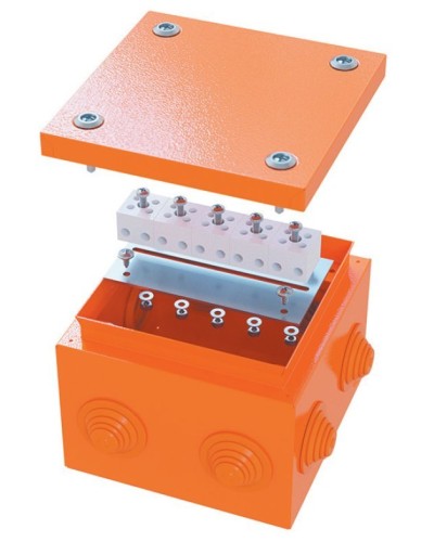 Коробка FS 150х150х80 5P (FSB30510): Коробка ответвительная огнестойкая стальная в Реутове