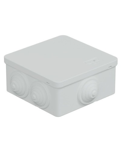 Коробка JBS101 100х100х55, 6 вых., IP55, белая (44037W-1). Коробка монтажная. Экопласт в Реутове