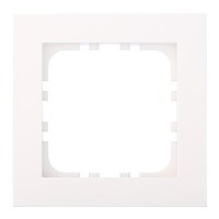 Рамка 1-постовая, белый LK80 FLAT (844104-1). Рамка. Экопласт