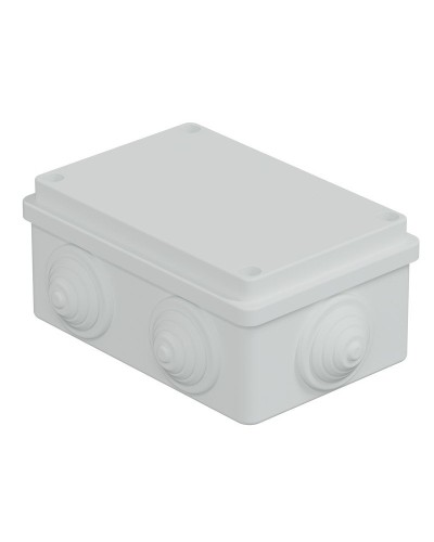 Коробка JBS120 120х80х50, 6 вых., IP55, белая (44008W-1). Коробка монтажная. Экопласт в Реутове