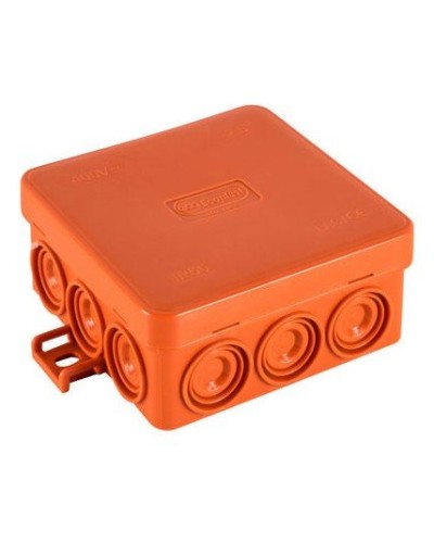 Коробка JBL085 85х85х38, 12 вых., 2P (0,15...2,5мм²) (43055HF): Коробка монтажная, огнестойкая, без галогена в Реутове