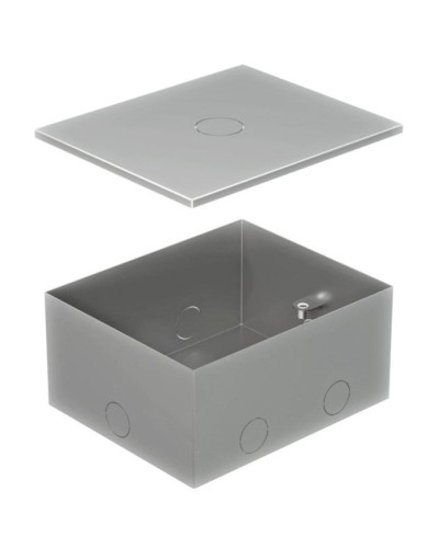 Коробка металлическая с крышкой для заливки в пол BOX/4 (70141): Коробка металлическая с крышкой для заливки в пол 159,6х133,6х75 мм, для люков 70040 в Реутове