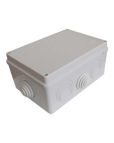 Коробка JBS210 210х150х100, 8 вых., 12P (0,15...2,5мм²) серая (43046HF-GR). Коробка монтажная, огнестойкая, без галогена. Экопласт в Реутове