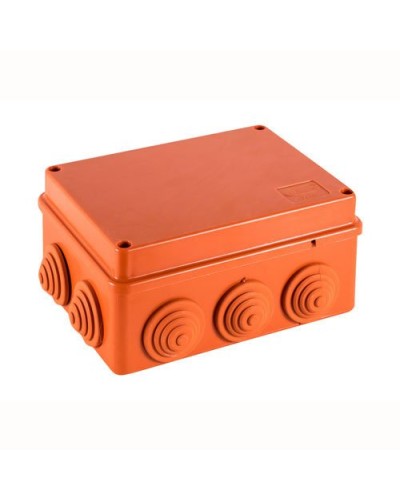Коробка JBS150 150х110х70, 10 вых., 10P (0,15...2,5мм²) (43089HF). Коробка монтажная, огнестойкая, без галогена. Экопласт в Реутове
