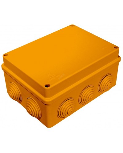 Коробка JBS150 150х110х70, 10 вых., 8P (1,5…4мм²) (43119HF): Коробка монтажная, огнестойкая, без галогена в Реутове