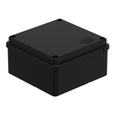 Коробка BJB/JBS100 100х100х55, IP56, черная (44057BL-1). Коробка монтажная. Экопласт