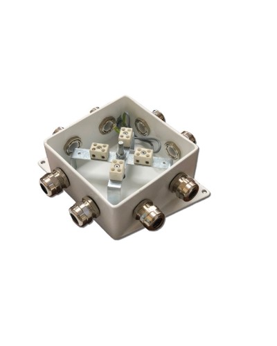 КМ-О (8к)-IP66-120х120, шесть вводов: Коробка монтажная огнестойкая в Реутове