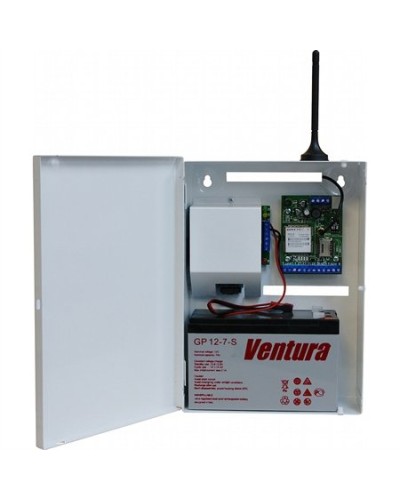 SR103-2GSM-SBK25-W Ретро (SR103-2GSM BK-7W) под АКБ 7Ач, цвет белый. Конвертор протоколов. Проксима в Реутове
