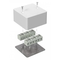 Коробка огнестойкая для к/к 40-0460-FR6.0-12 Е15-Е120 85х85х45. Коробка огнестойкая. Промрукав