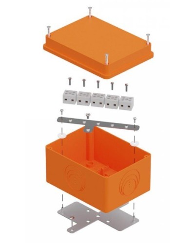 Коробка огнестойкая 150х110х90 E15-E120 для о/п (40-0351-FR6.0-10). Коробка огнестойкая для открытой установки. Промрукав в Реутове