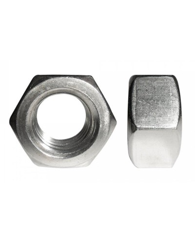 Гайка шестигранная нержавеющая (А2) M6 (DIN 934) (500 шт) (PR08.7455). Гайка шестигранная нержавеющая (А2). Промрукав в Реутове