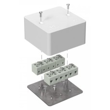 Коробка огнестойкая для к/к 40-0470-FR2.5-12 Е15-Е120 103х103х45. Коробка огнестойкая. Промрукав