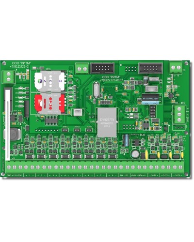 Контакт GSM-16. Панель охранная радиоканальная. Ритм в Реутове
