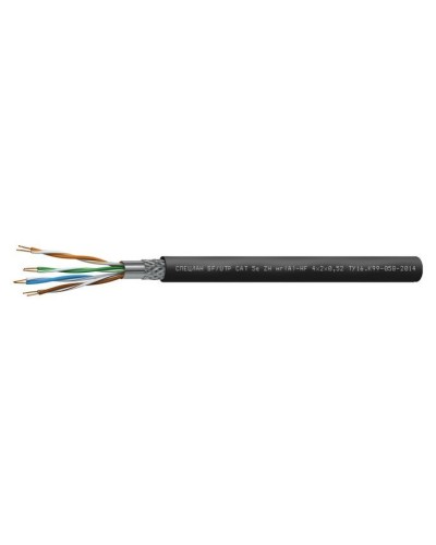 СПЕЦЛАН SF/UTP Cat 5e ZH нг(А)-HF 1х2х0,52. Кабель «витая пара» (LAN) для структурированных систем связи. Спецкабель в Реутове