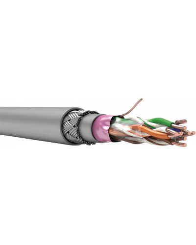 TechnoLAN F/UTP SWA PS Cat 5e ZH нг(A)-HF 2x2x0,52. Кабель «витая пара» (LAN) для структурированных систем связи. СПКБ-Техно в Реутове
