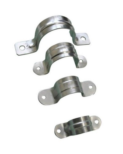 Скоба двухлапковая D60-63 (50 шт) (zeta41627) СД 60-63. Скоба металлическая двухлапковая. ЗЭТА в Реутове